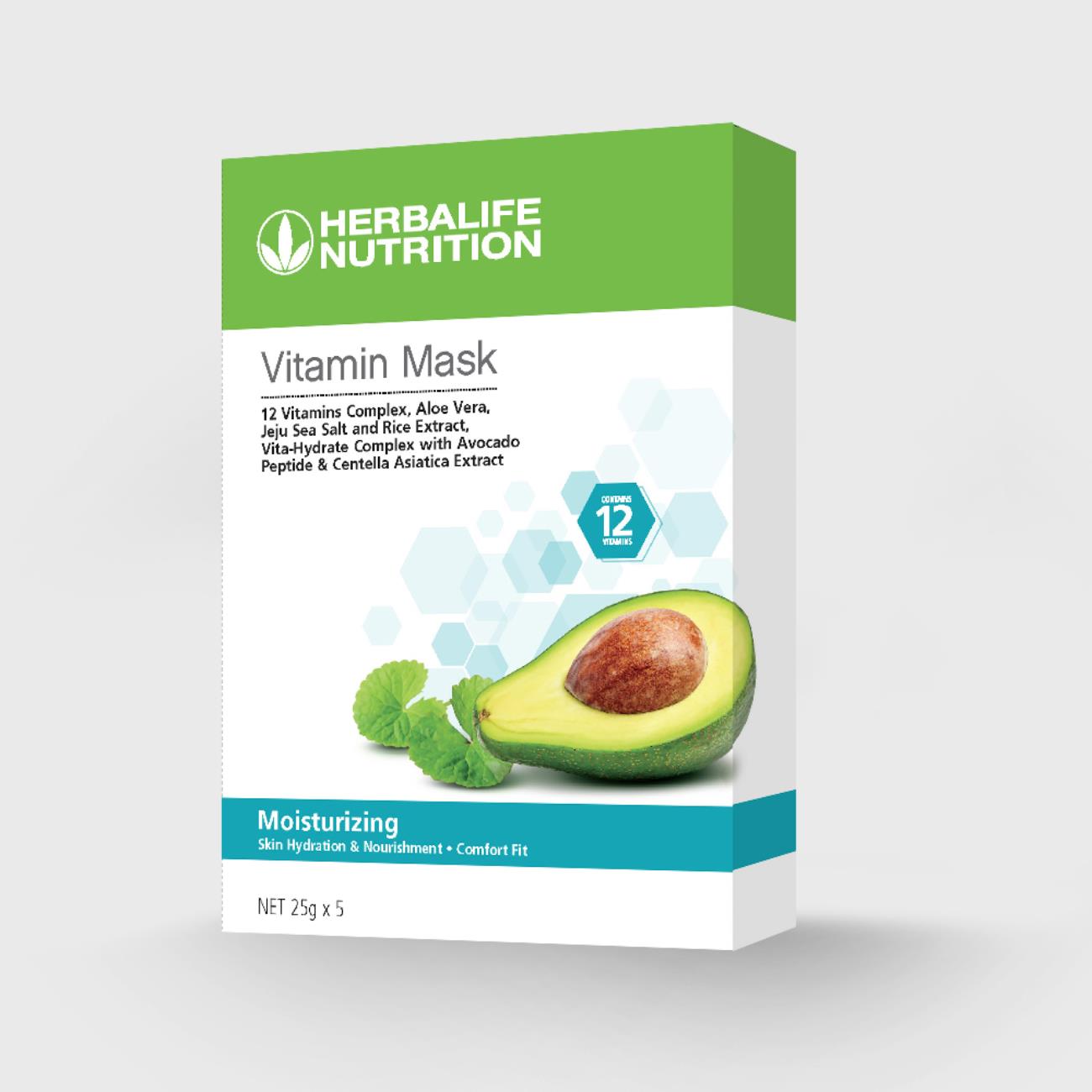 Mặt nạ giấy cao cấp Vitamin Mask - Moisturizing