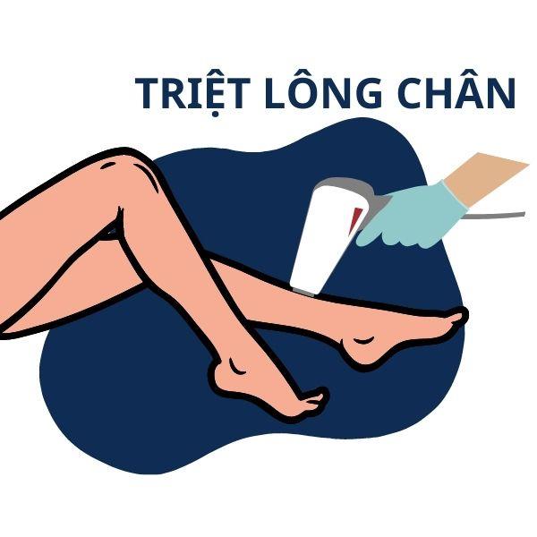 Triệt Lông Cả Chân 10B