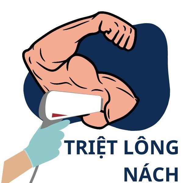 Triệt Lông Nách 10B - Bảo Hành Vĩnh Viễn