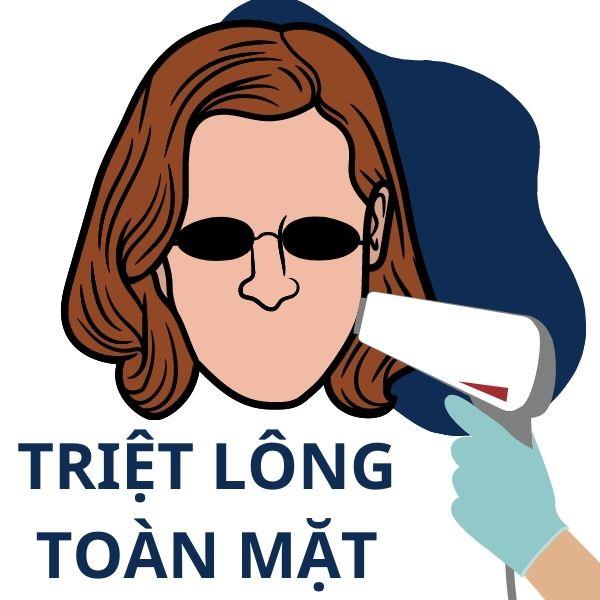 Triệt Lông Toàn Mặt 10B