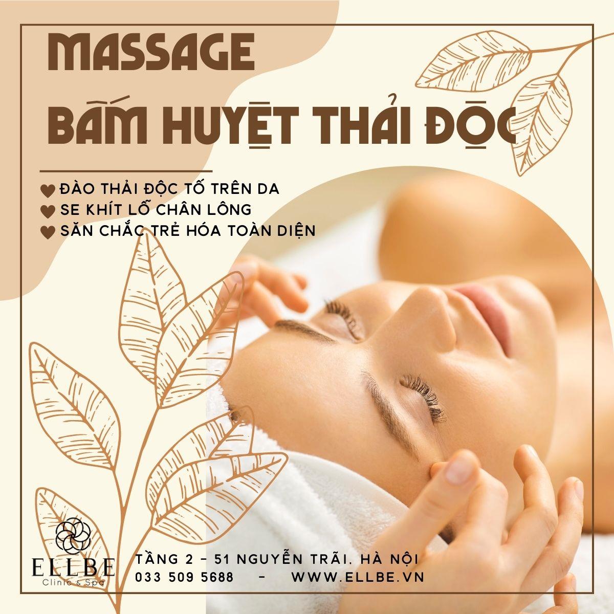 🍀 Massage bấm huyệt thải độc