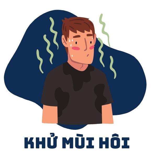 Khử hôi nách 10B